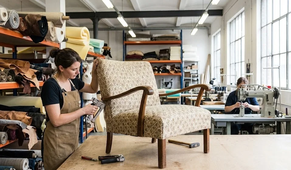 Professional upholstery service